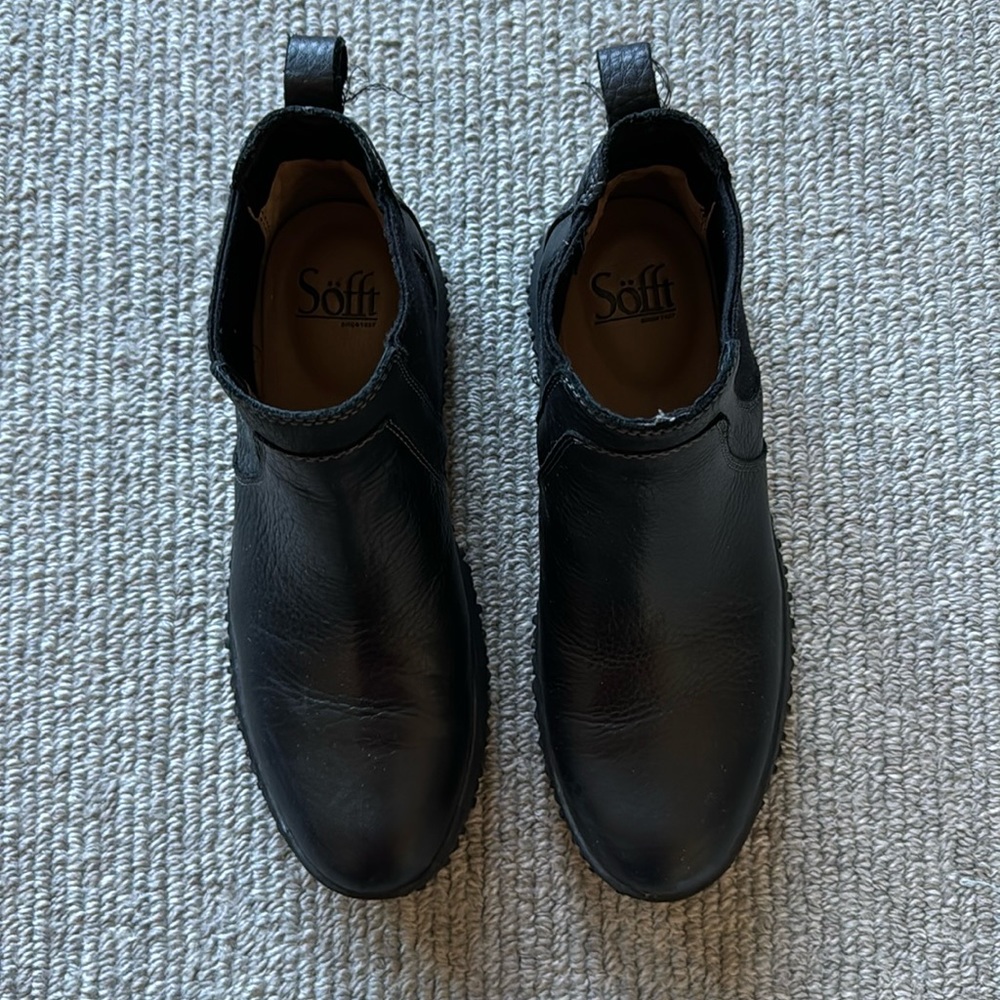 Sofft black booties 7